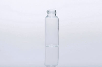 glass vial with screw funnel 1
